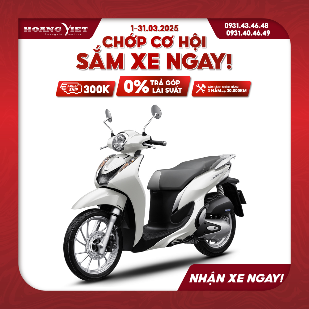 Xe Máy Honda SH Mode 2024 - Phiên Bản Tiêu Chuẩn