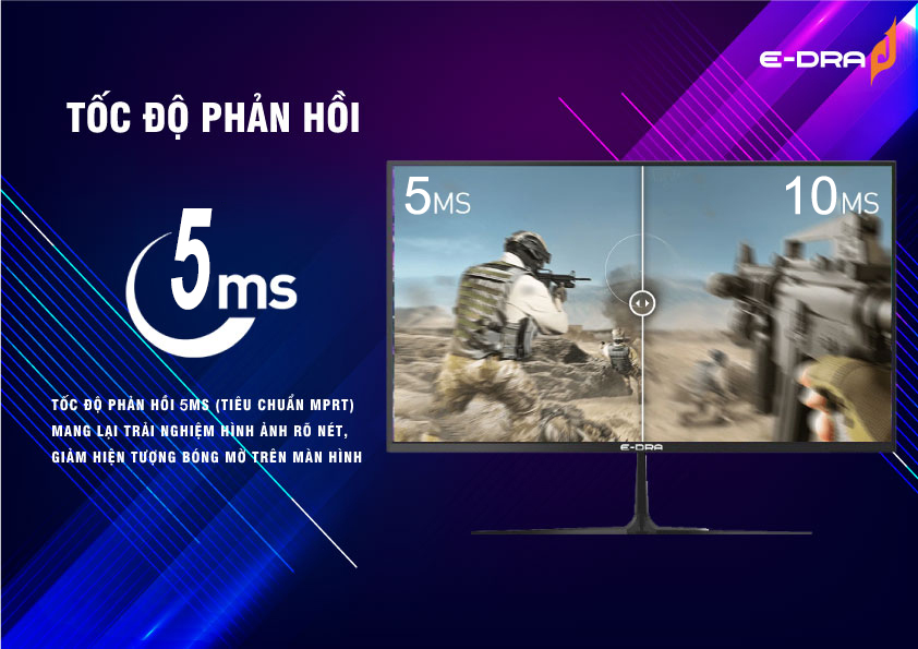 Màn Hình Gaming E-dra EGM22F75 (21.5&quot;/FHD/IPS/75Hz/5ms) - Hàng chính hãng