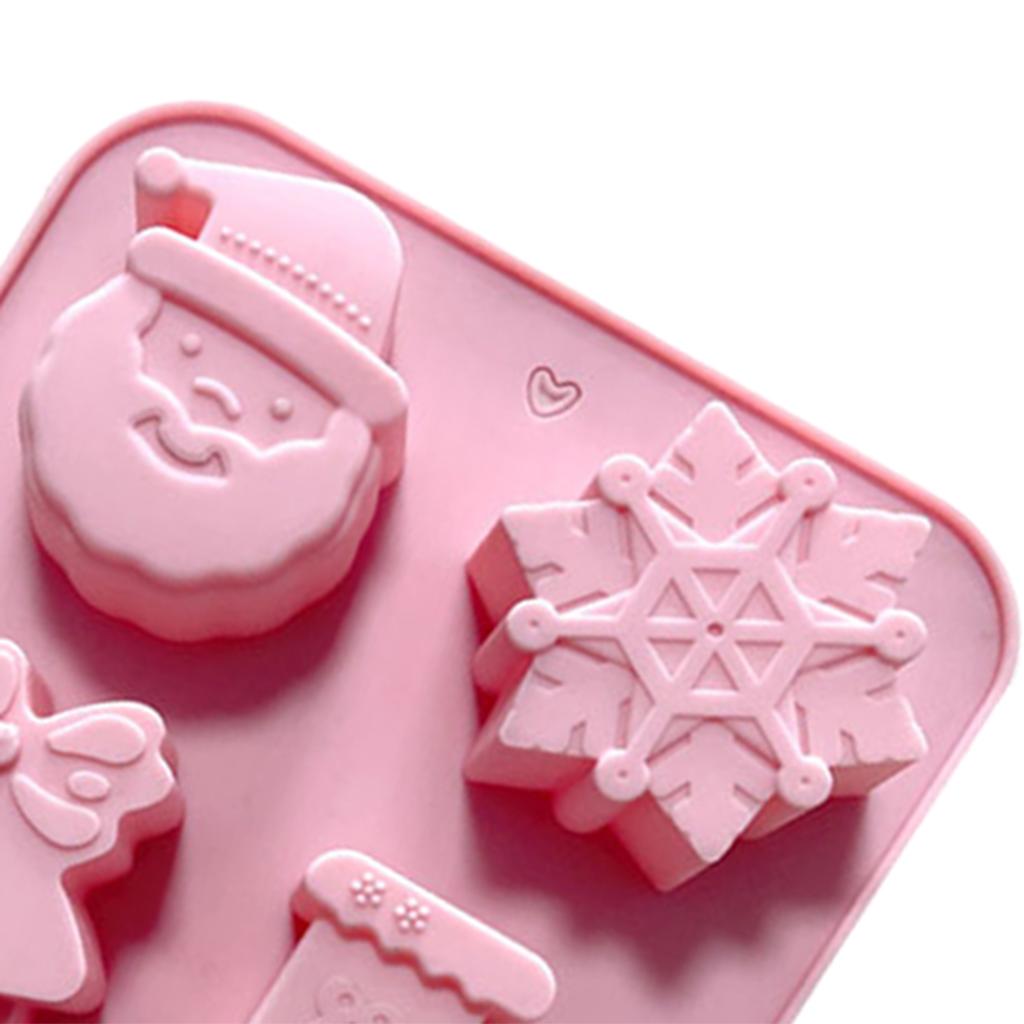 Christmas Cake Baking Molds Chocolate Mould DIY Decoration Tools
