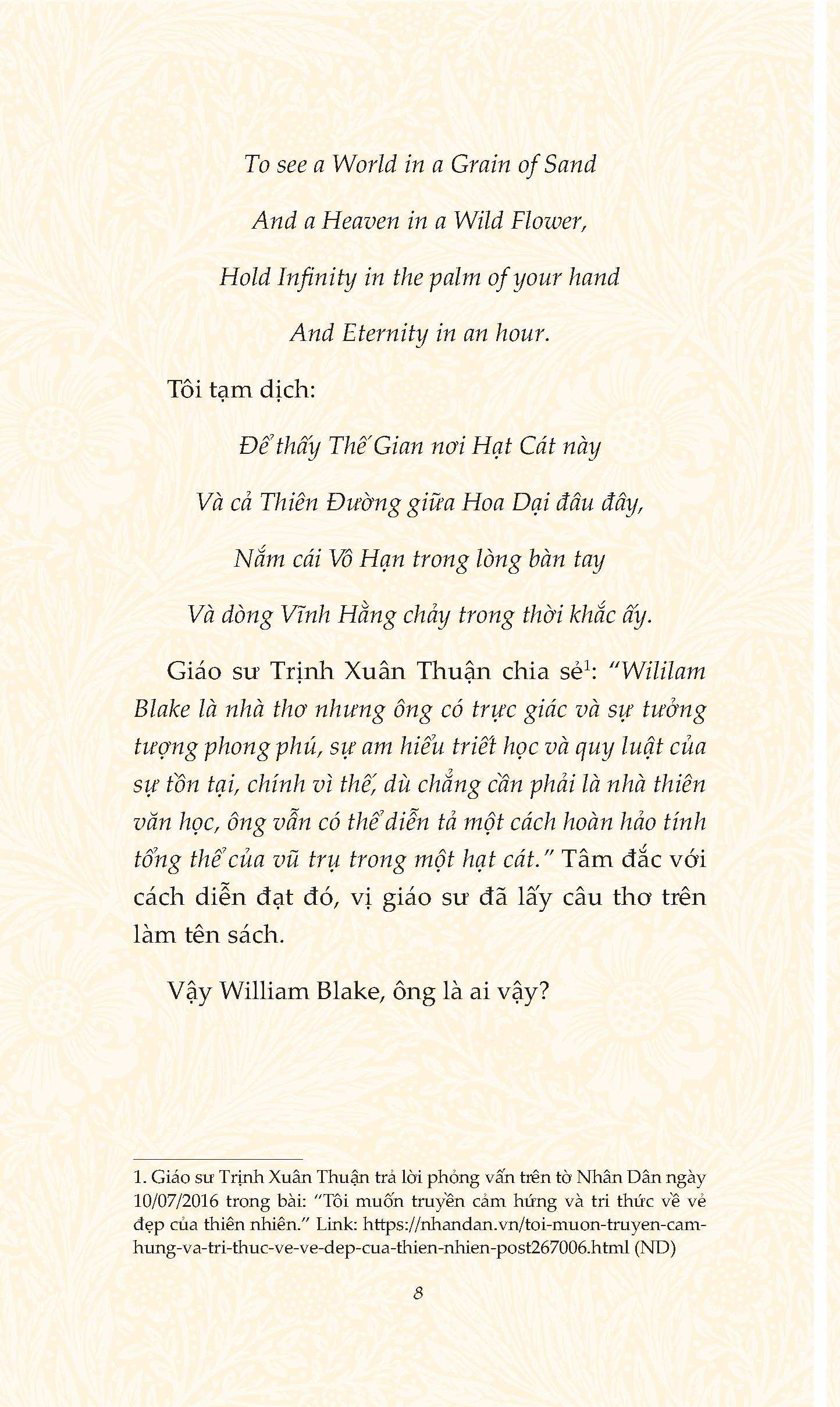 Sách - Tuyển Tập William Blake - Khúc Ca Thơ Ngây Và Từng Trải