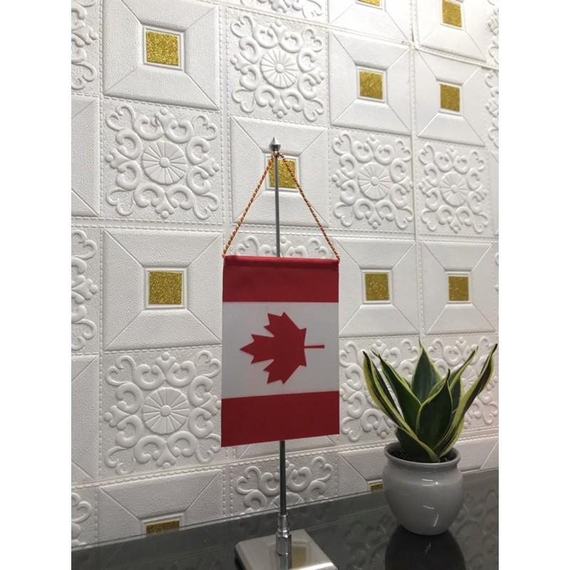 Cờ canada kí kết ép cứng