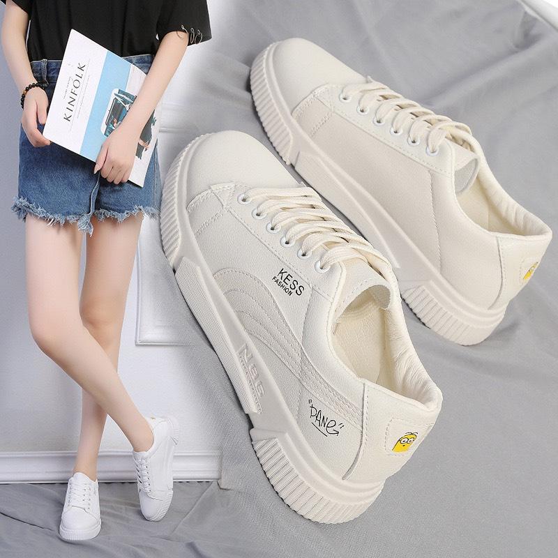 Giày Thời Trang Nữ - Giày Sneaker Nữ Cổ Thấp Thể Thao Đế Giày Được Thiết Kế Nhẹ, Êm Chân 015