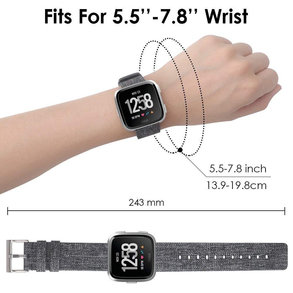 Dây đeo vải dệt cho đồng hồ thông minh Garmin Vivoactive 3