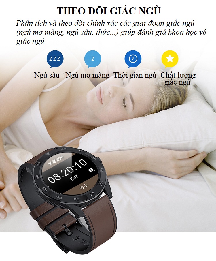 Đồng hồ thông minh theo dõi sức khỏe DT.9.8 - Sản phẩm công nghệ