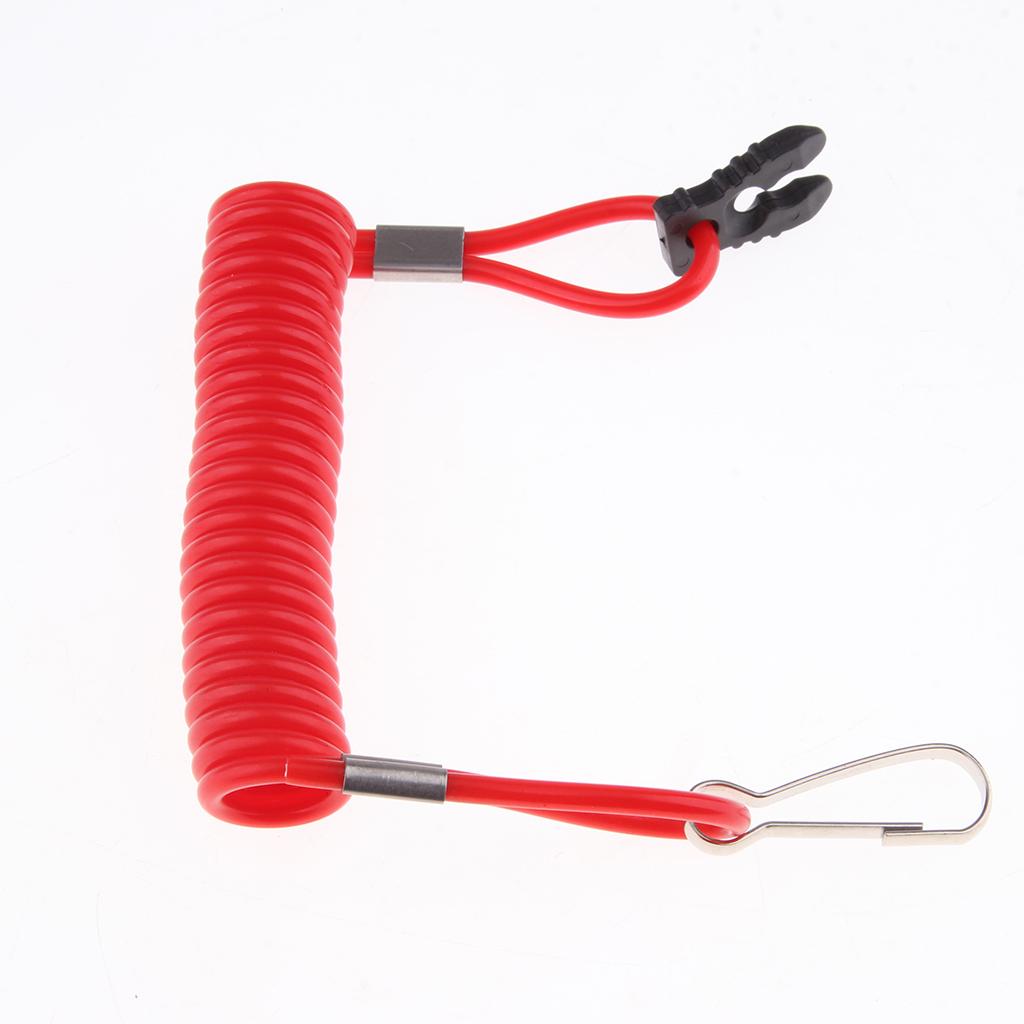 Boat Marine Kill Stop Switch Key Lanyard Fit for Honda Outboard