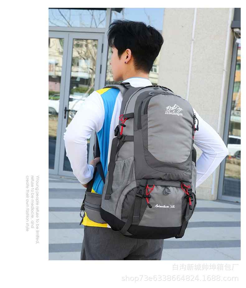 Balo du lịch, balo phượt, balo leo núi thể thao phong cách mới - BEE GEE BLLN1035