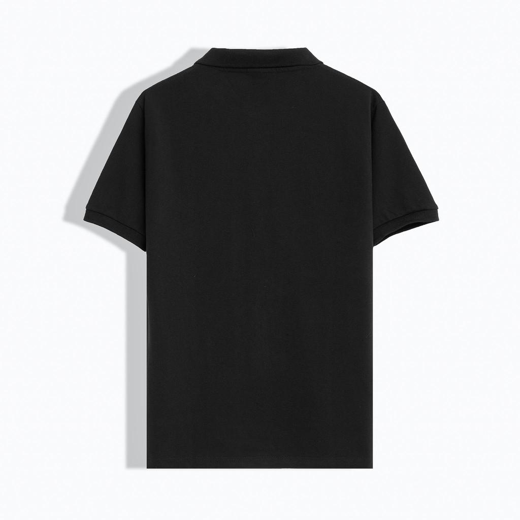 Áo Thun POLO Trơn Nam Tay Ngắn có cổ trụ đẹp vải Cotton dày mịn PL700