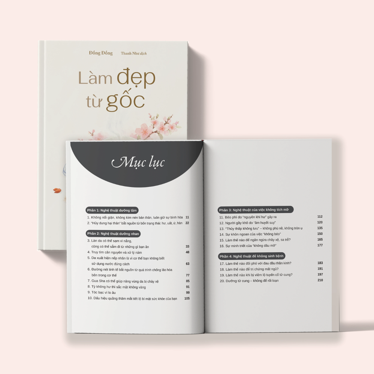 Sách - Làm Đẹp Từ Gốc - Bí Quyết Dưỡng Nhan Đông Y Cho Phụ Nữ Hiện Đại - Đồng Đồng