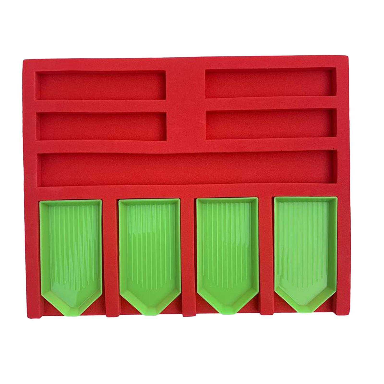 Diamond Painting Tray Organizer Holder DIY Diamond Painting Kits Drill Pens Tools Accessories for DIY Arts Crafts