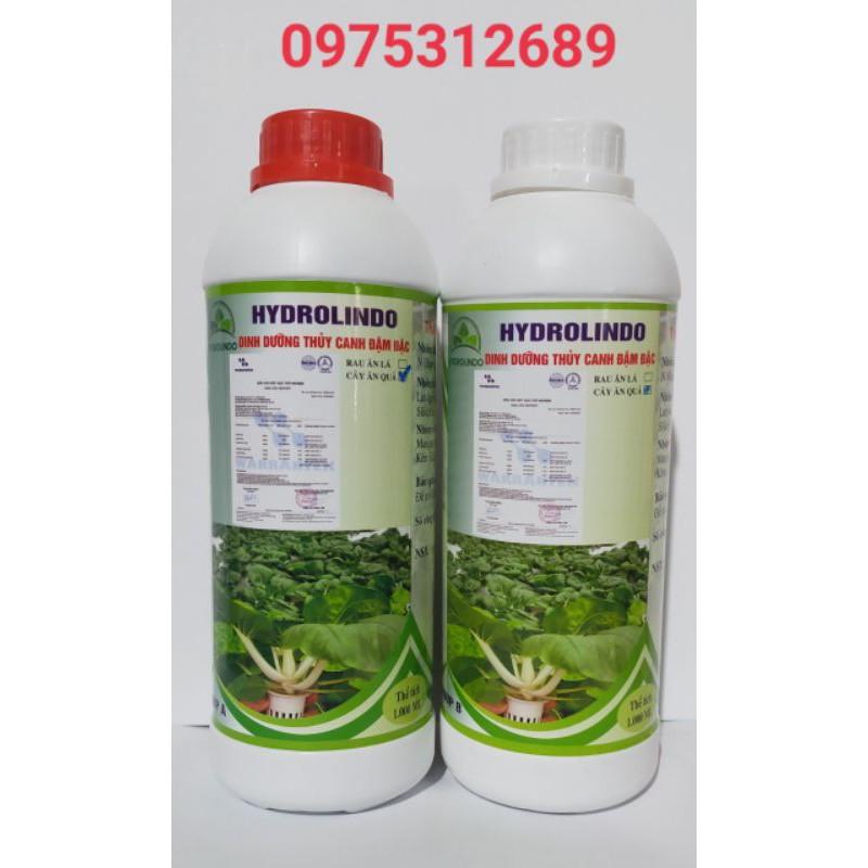 dung dịch,dinh dưỡng thủy canh hydrolindo cap 2 lít cho cây ăn quả