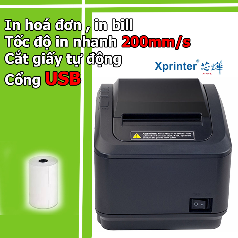 Máy in hoá đơn tính tiền Xprinter K200L-
