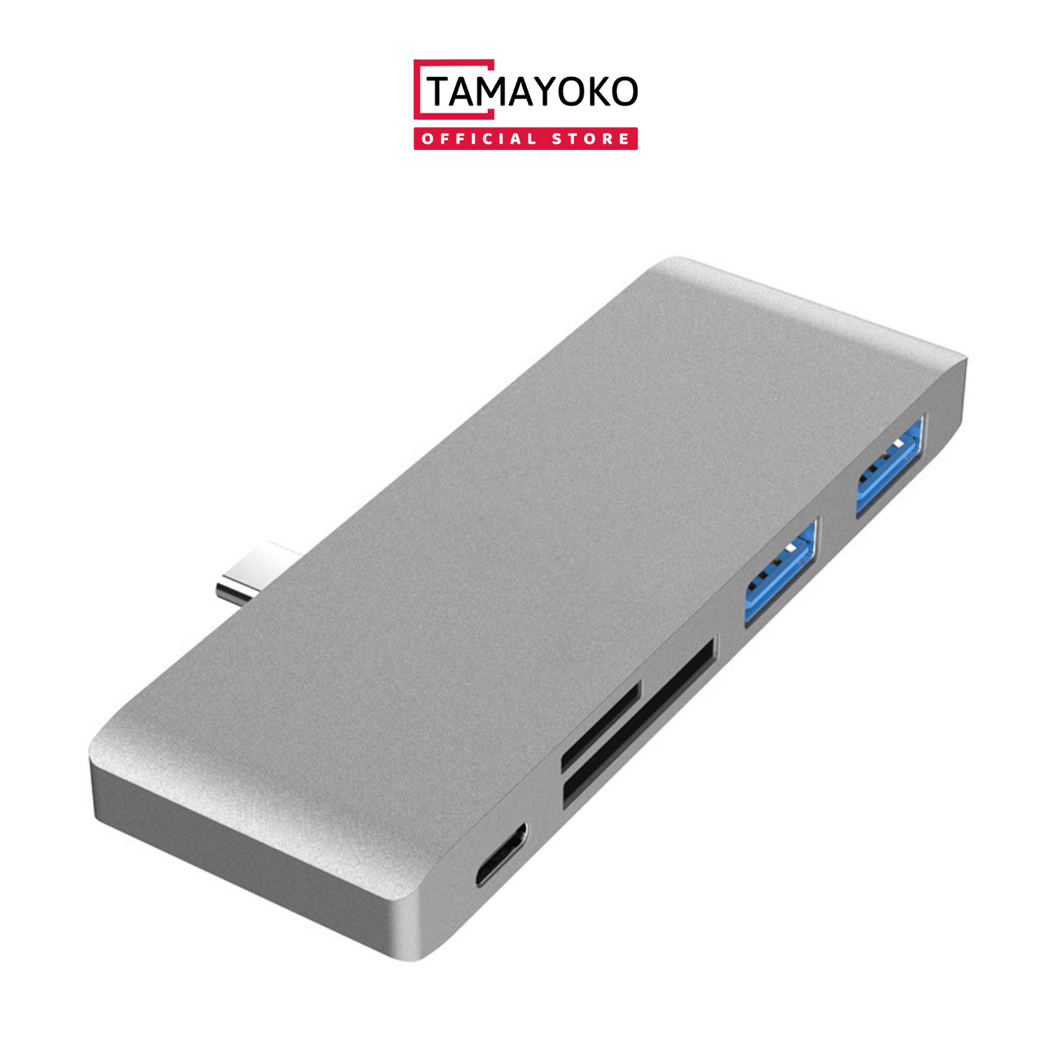 Hub Chuyển Đổi Type C to TF/SD/USB 3.0/- Hàng Chính Hãng Tamayoko