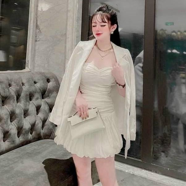 Đầm Ngắn Đi Chơi LABELLE Nhiều Màu TKCC19