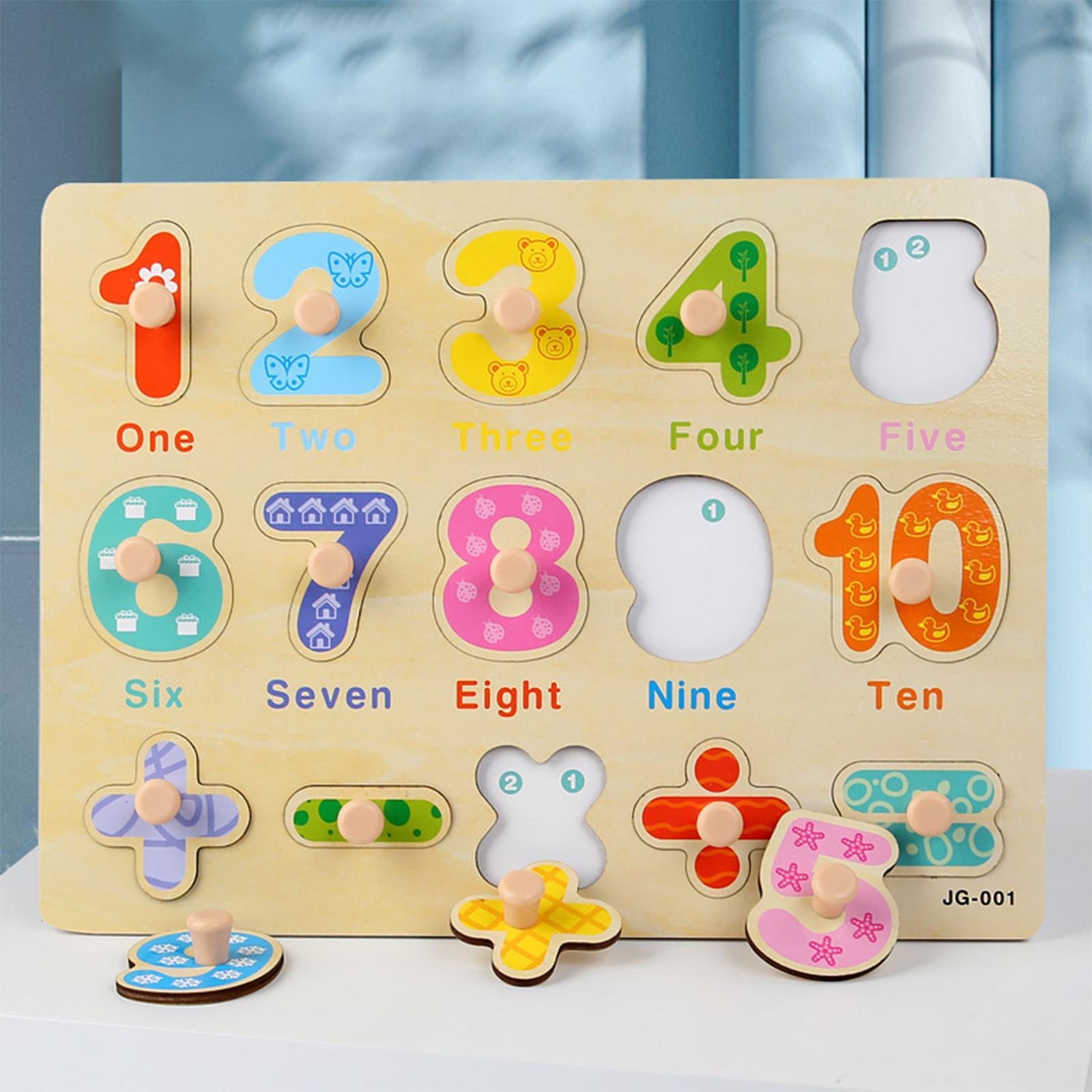 Jigsaw Puzzle Sorting Basic Skills for Boys and Girls Children New Year Gift