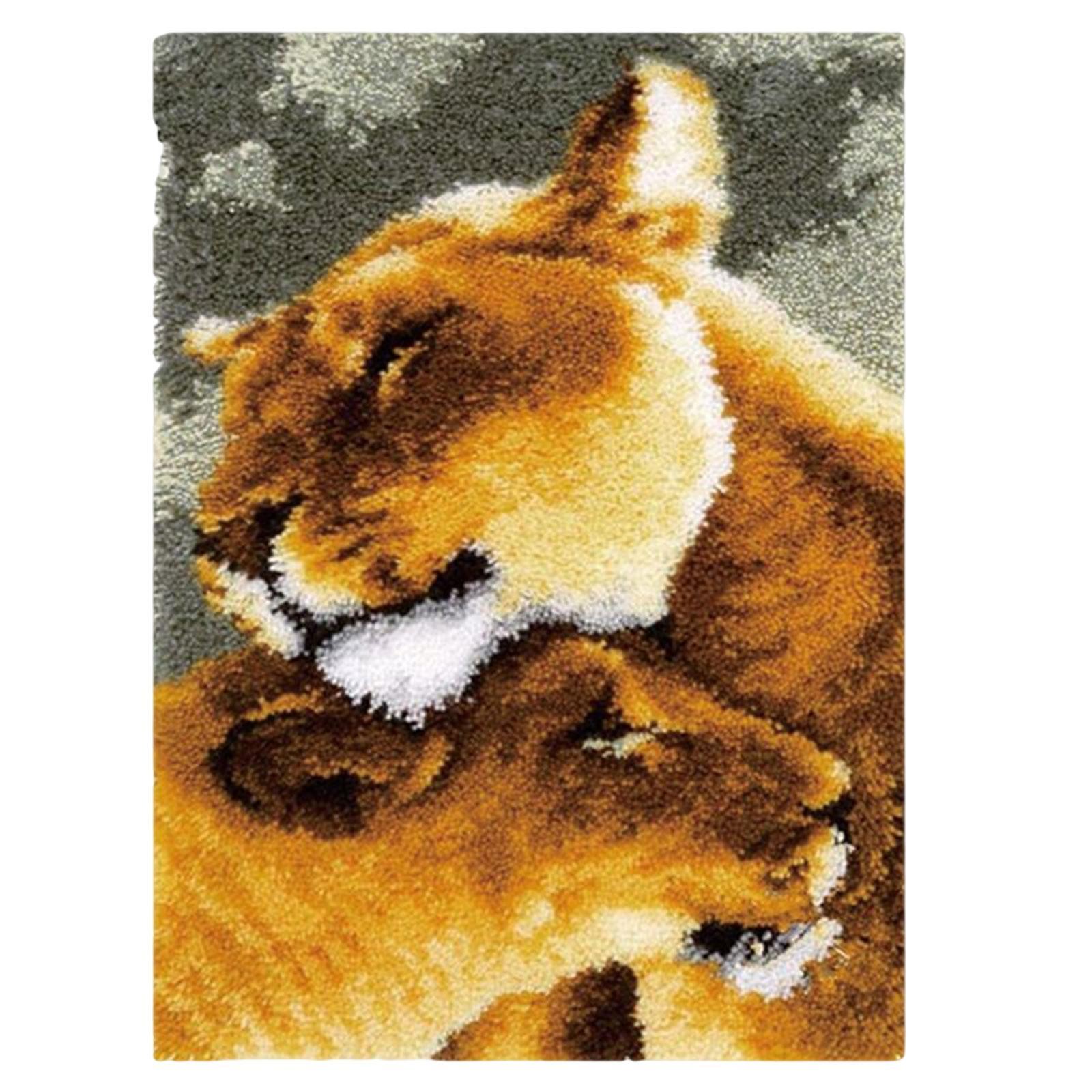 Creative Latch Hook Kits for Adults Crochet Carpet for Home Beginners Adults