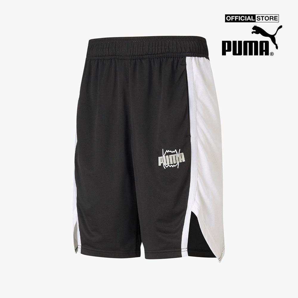 PUMA - Quần shorts thể thao nam Curl Basketball Shorts 530492-01