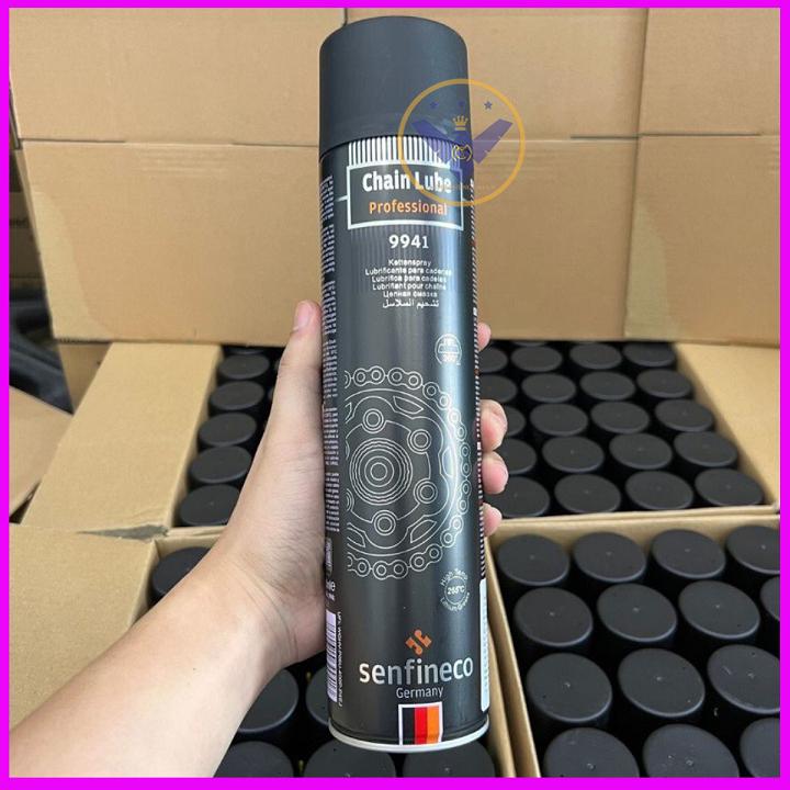 Xịt dưỡng sên Senfineco 9941 Chain Lube Professional cao cấp - 650ml