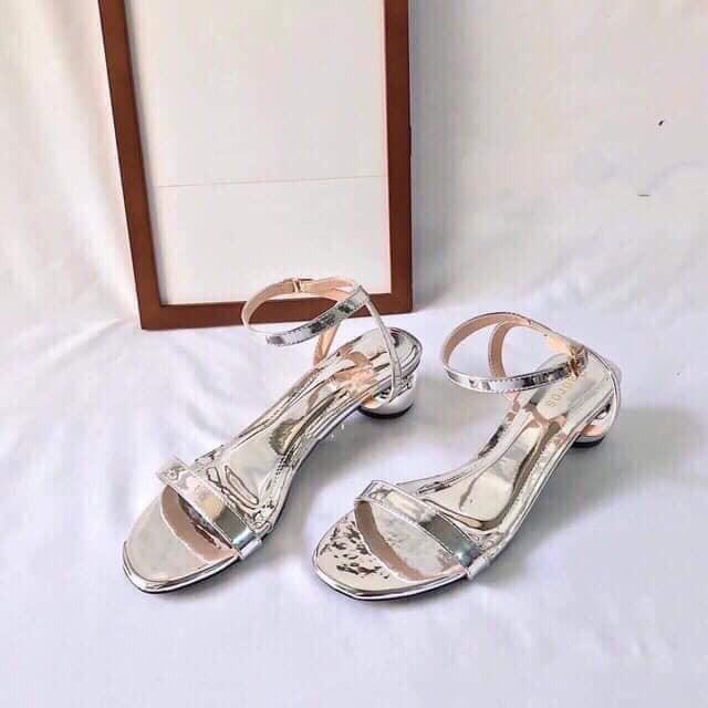 Giày sandal gót trứng