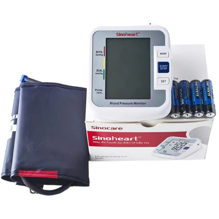 Máy Đo Huyếjt Áp Sinocare Bắp Tay – Hướng Dẫn Sử Dụng Bằng Giọng Nói Tiếng Việt, đèn ngủ