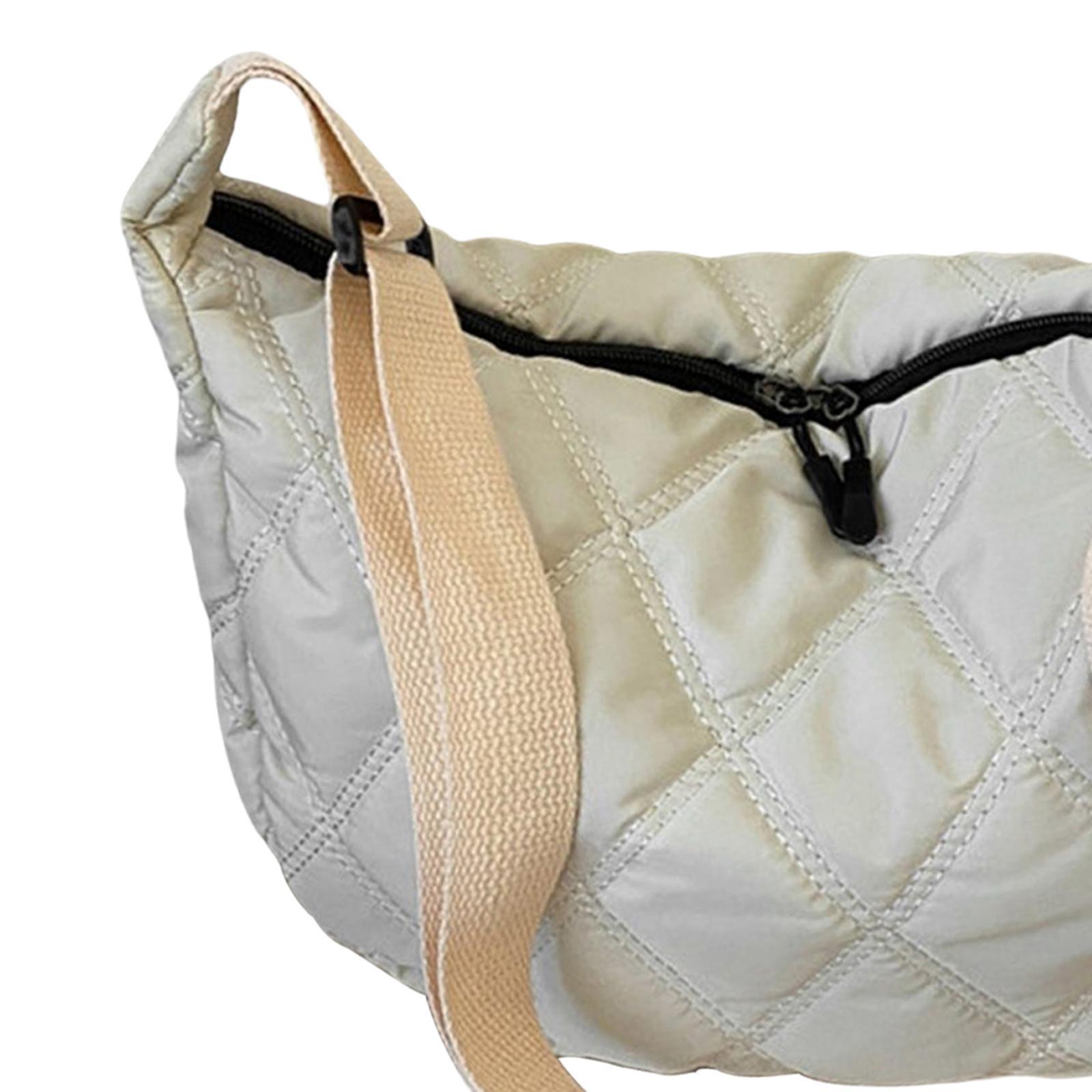 Women Crossbody Bags Oxford Cloth Shoulder Bag Big Capacity Tote Beach Dumpling Bun