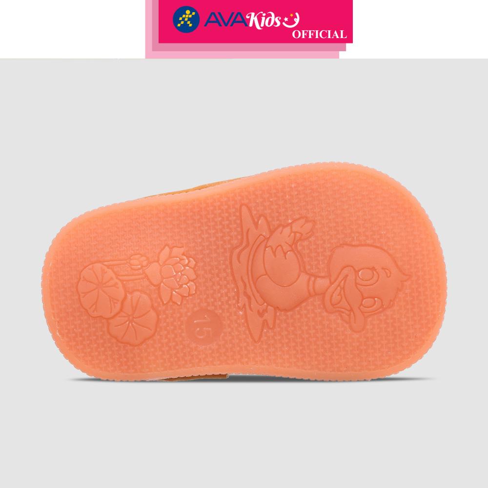 Giày tập đi cho bé Á Châu Avakids AC31 màu cam