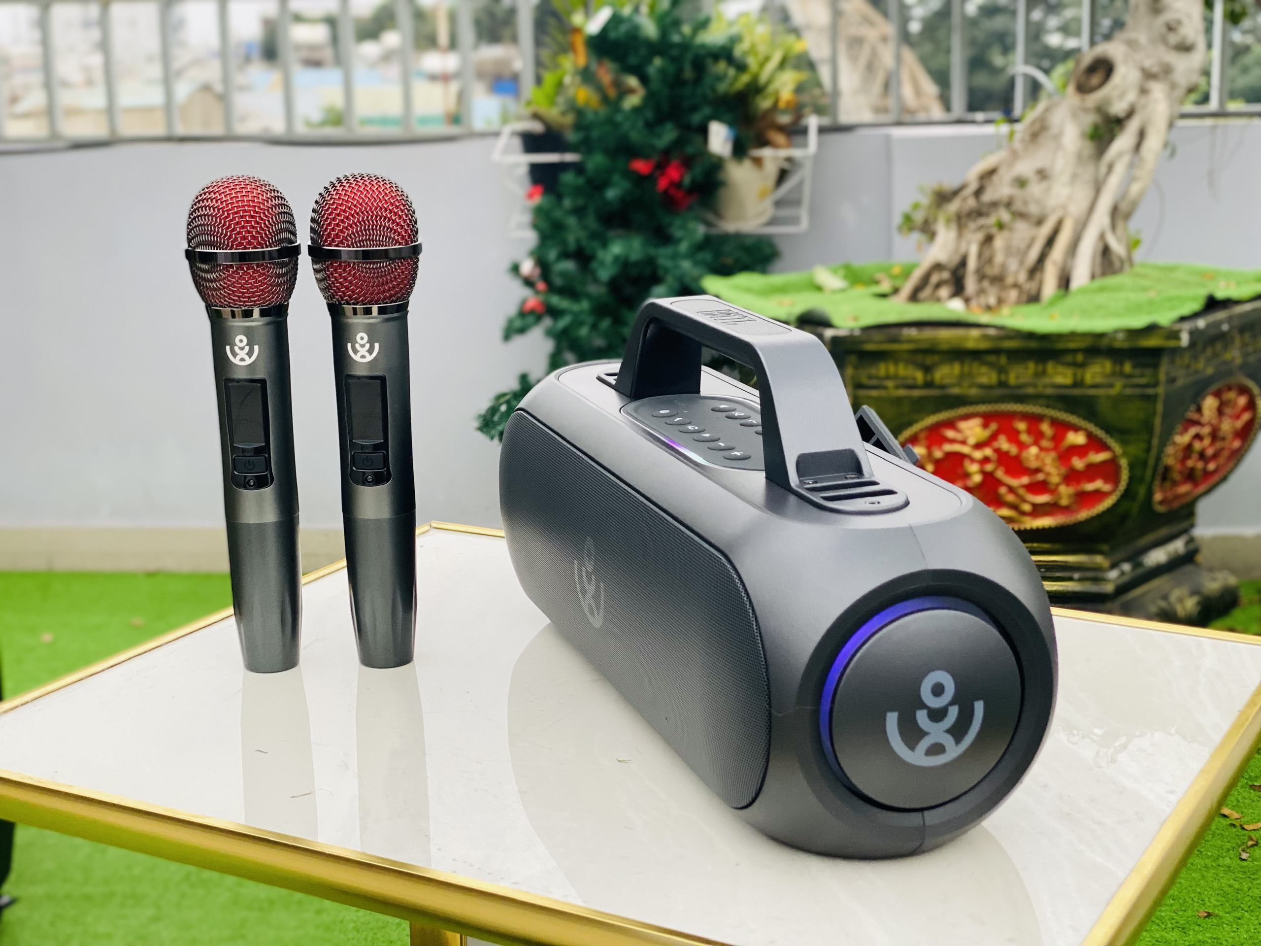 [TẶNG KÈM 2 MICRO] Loa Xách Tay Bluetooth Xdobo Elegance 1980 Công Suất 150W, Khoảng Cách Kết Nối Xa, Micro Chống Hú Hàng Nhập Khẩu