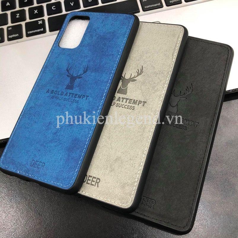 Ốp Lưng Vải Jeans Cho SamSung Galaxy S20 Plus