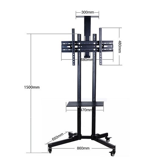 Giá Treo Tivi Di Động 32 - 60 Inch Kệ Treo Tivi Có Bánh Xe Di Chuyển [ hàng như hình &gt;