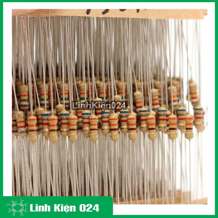 Gói 50 Con Trở Vạch 1/4W 5% 1R → 10R