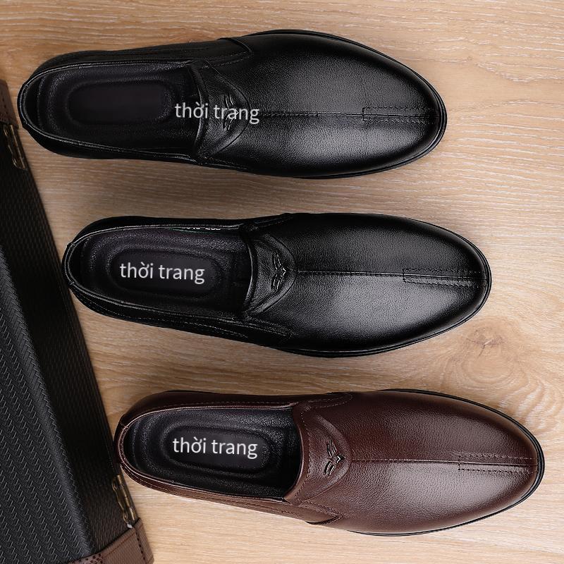 Giày da giá thấp nhất giày thường phiên bản Hàn Quốc khuyến mãi mới nhất giày đôi giày công sở