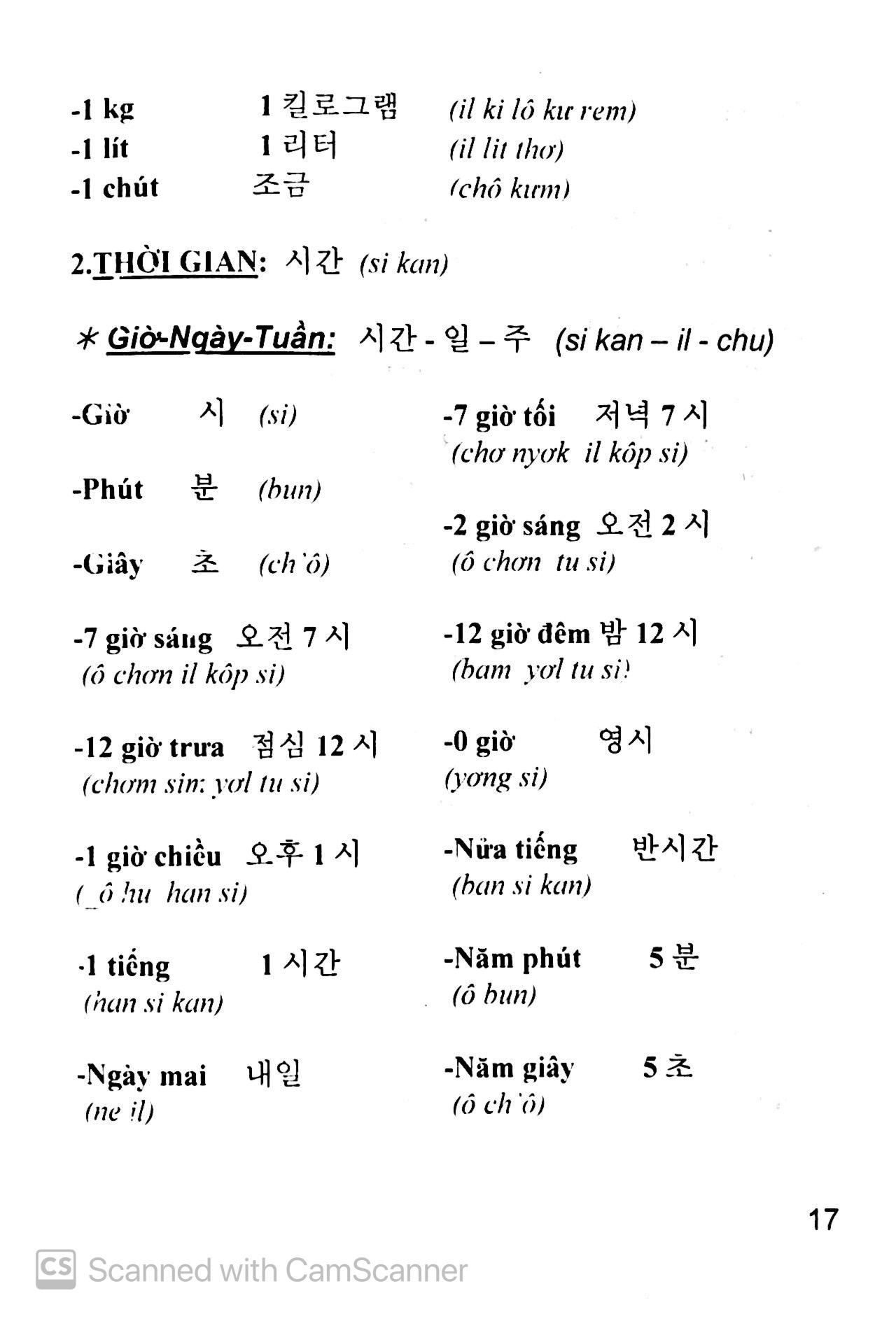 Tiếng Hàn Cho Người Việt (Kèm CD)