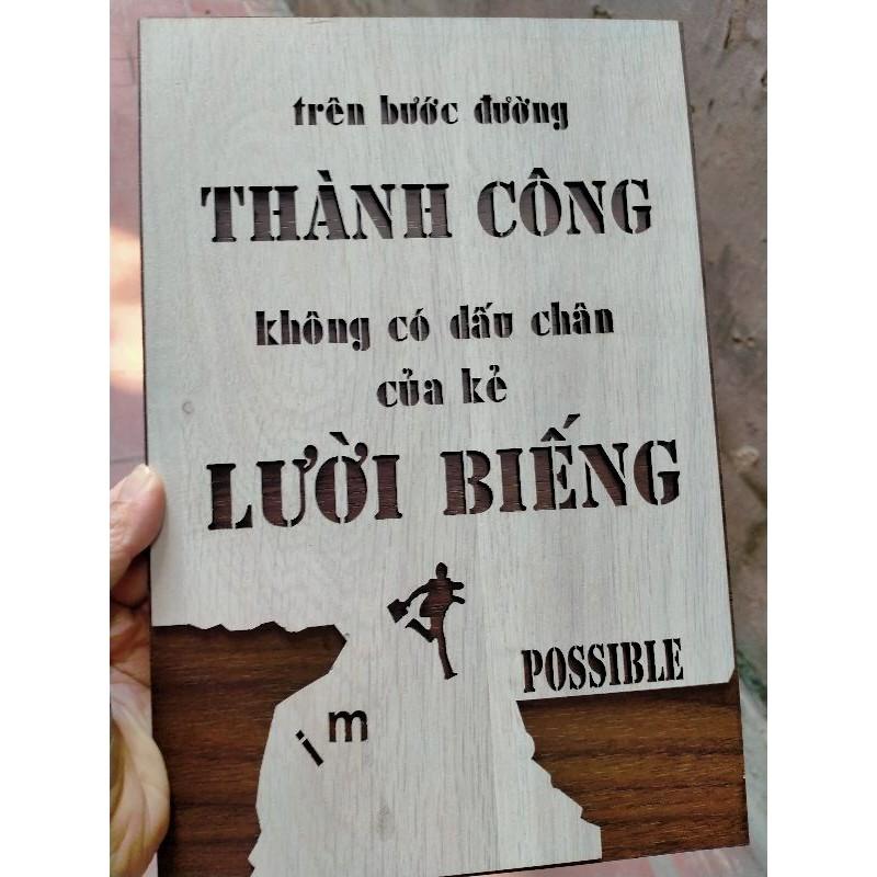 Tranh Treo Tường Tạo Động Lực Trang Trí ( Cafe, Văn Phòng, Nhà, Nơi Làm Việc......)