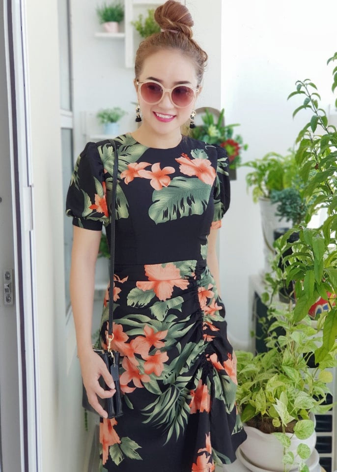 Đầm Body Hoa Dáng Chữ A Dễ Thương, Dịu Dàng Và Ngọt Ngào