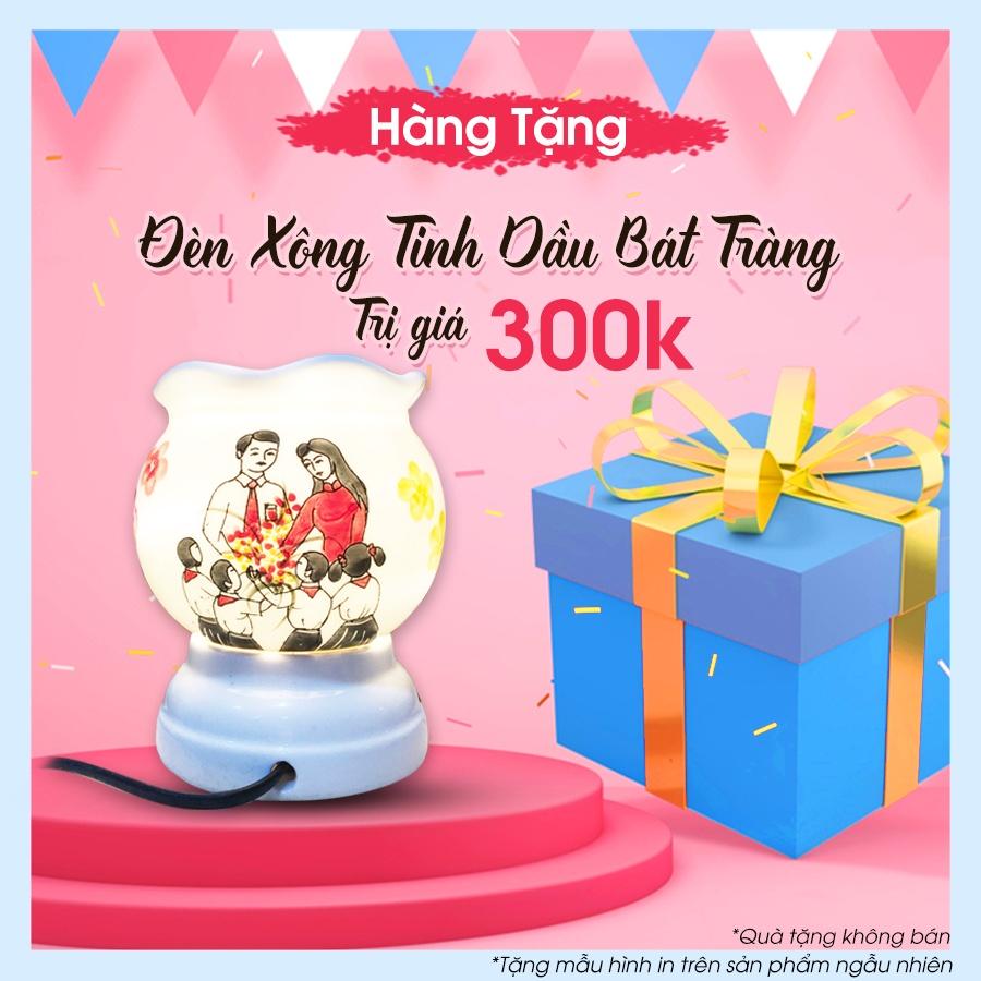 - Đèn Xông Tinh Dầu Bát Tràng