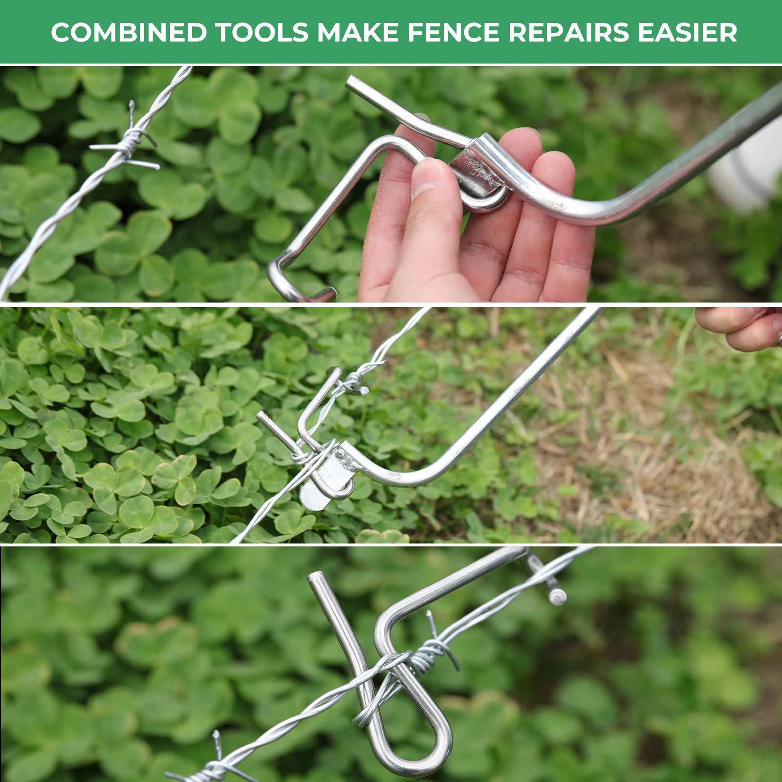 Barbed Wire Fence Tools Fence Repair Tool for Fence Home fence card