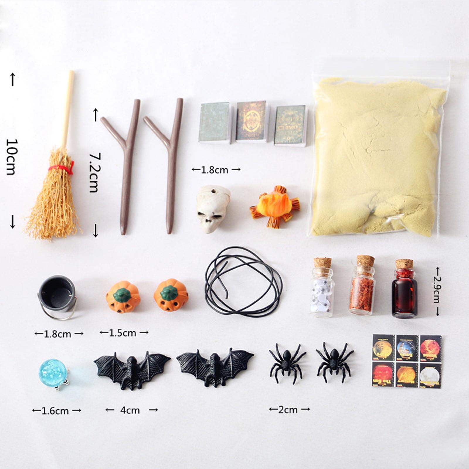 Simulation Dollhouse Christmas Miniature Ornament Kits Living Room Decor