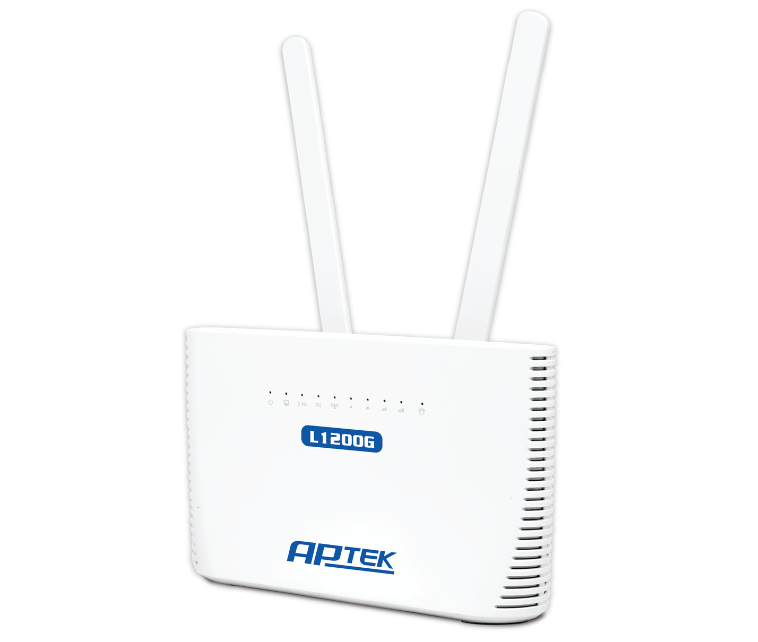 Router 4G/LTE Wifi APTEK L1200G chuẩn AC1200 - Hàng chính hãng