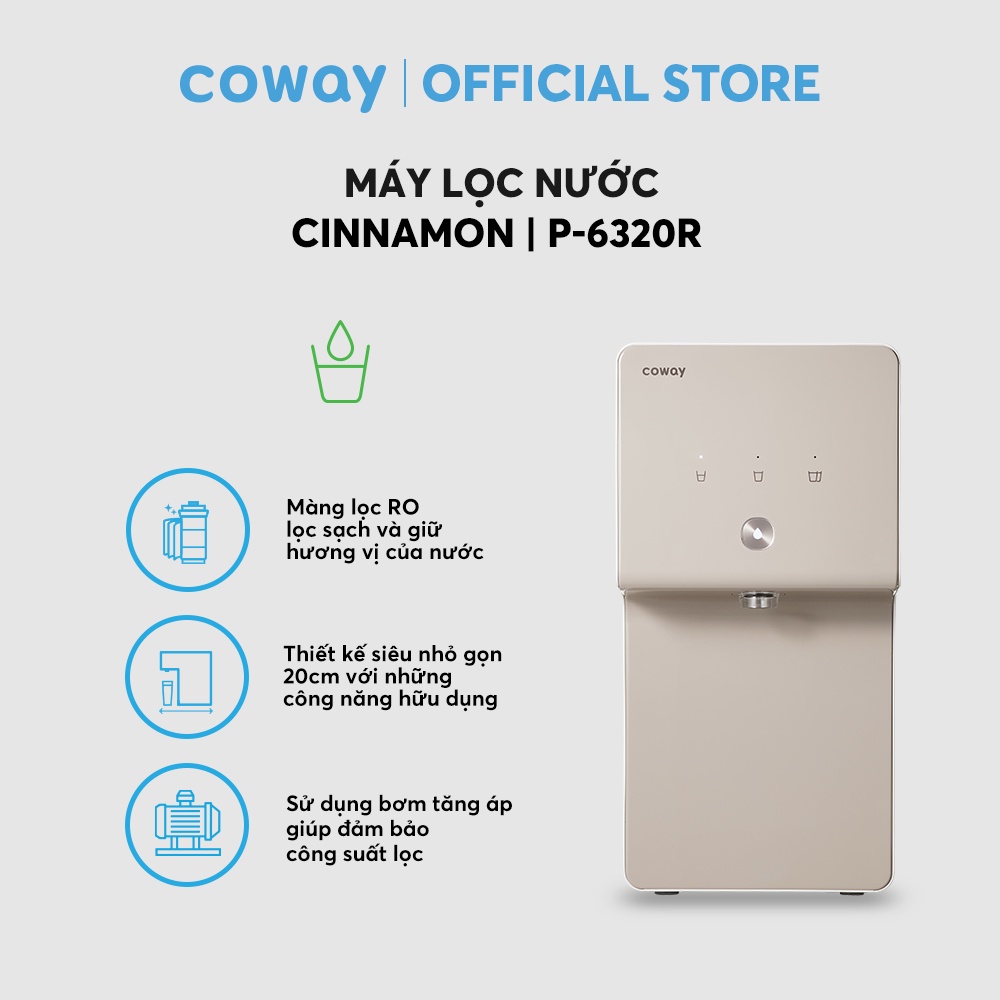 Máy lọc nước Coway Cinnamon P-6320R - Coway - Máy lọc nước Hàn Quốc - Hàng chính hãng