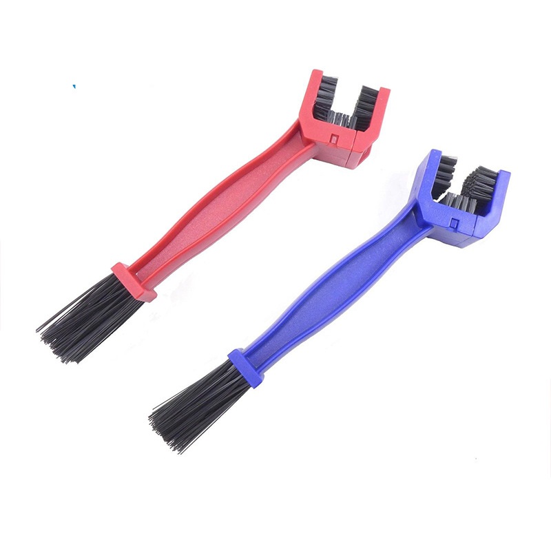 Bàn Chải Vệ Sinh Sên Xe Máy 2 Đầu PaKaSa - Hàng Chính Hãng