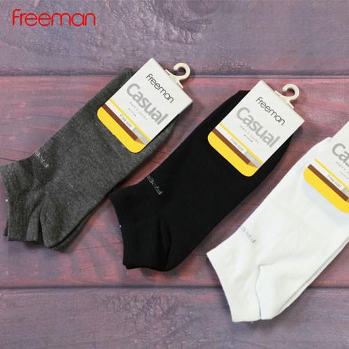 Combo 10 đôi Tất vớ cổ ngắn, chất liệu cotton FREEMAN [SOC20