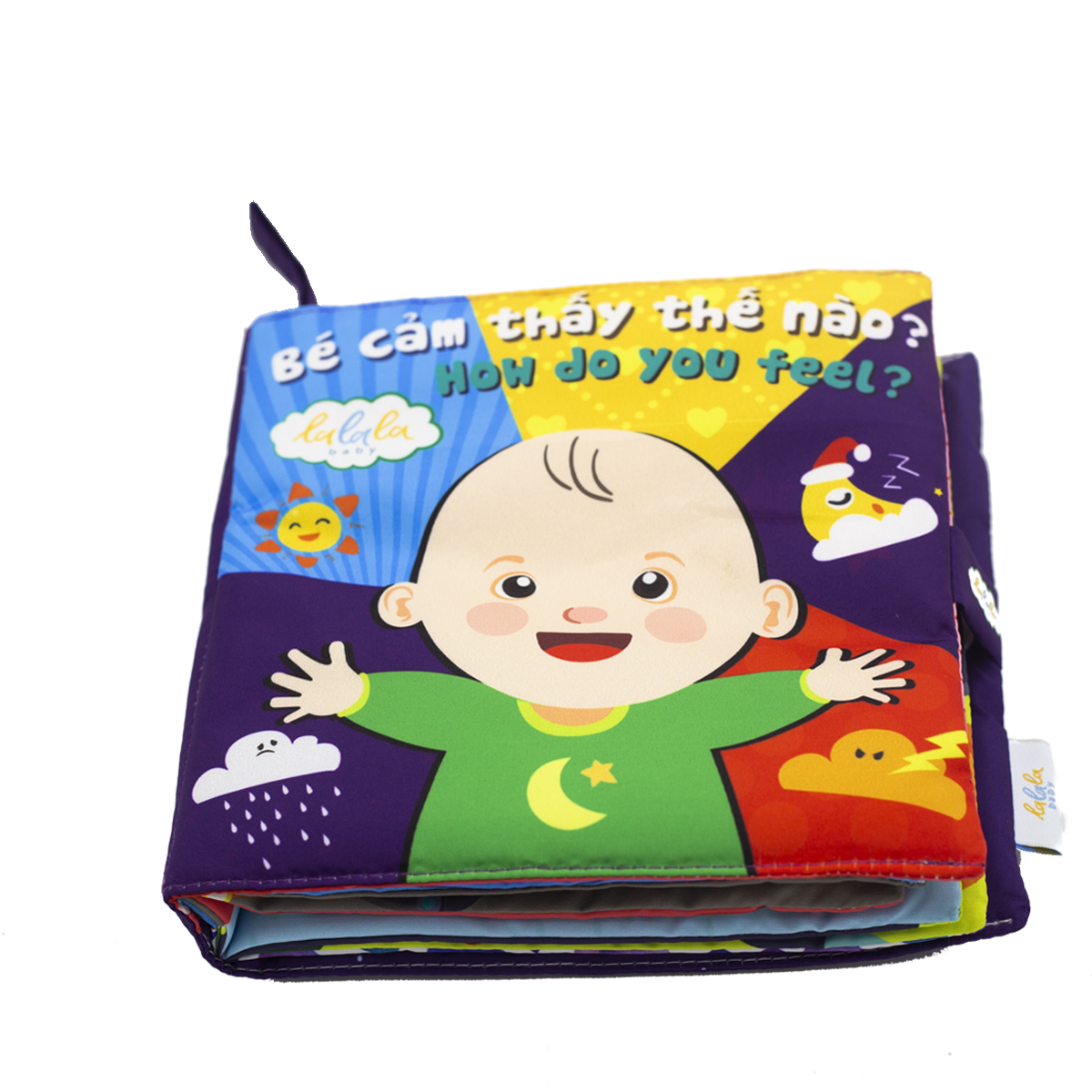 Sách Vải Lật Mở Đa Tương Tác Cho Bé 0-4 tuổi - Lalala Baby