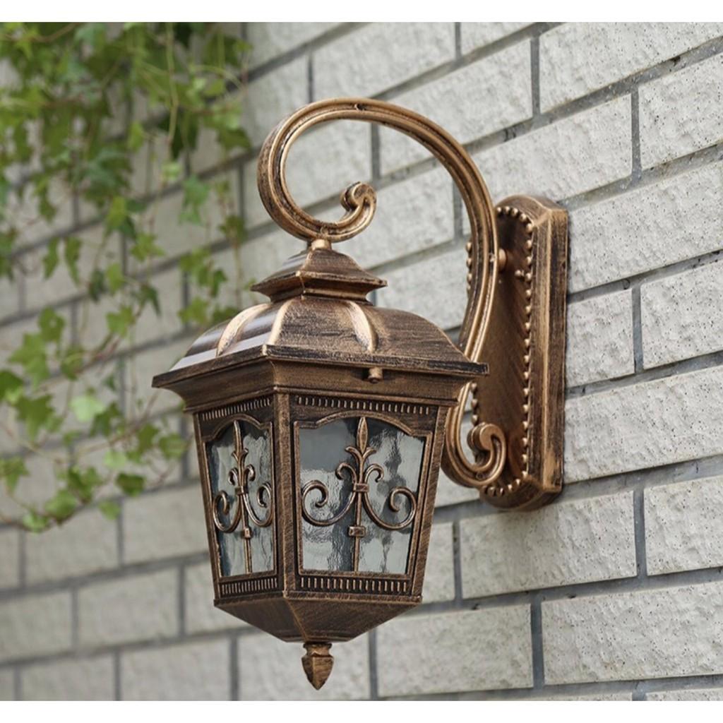 Đèn hiên - đèn sân vườn cao cấp - đèn ngoài hiên -- đèn tường - đèn sân vườn đèn cột cổng 0104S