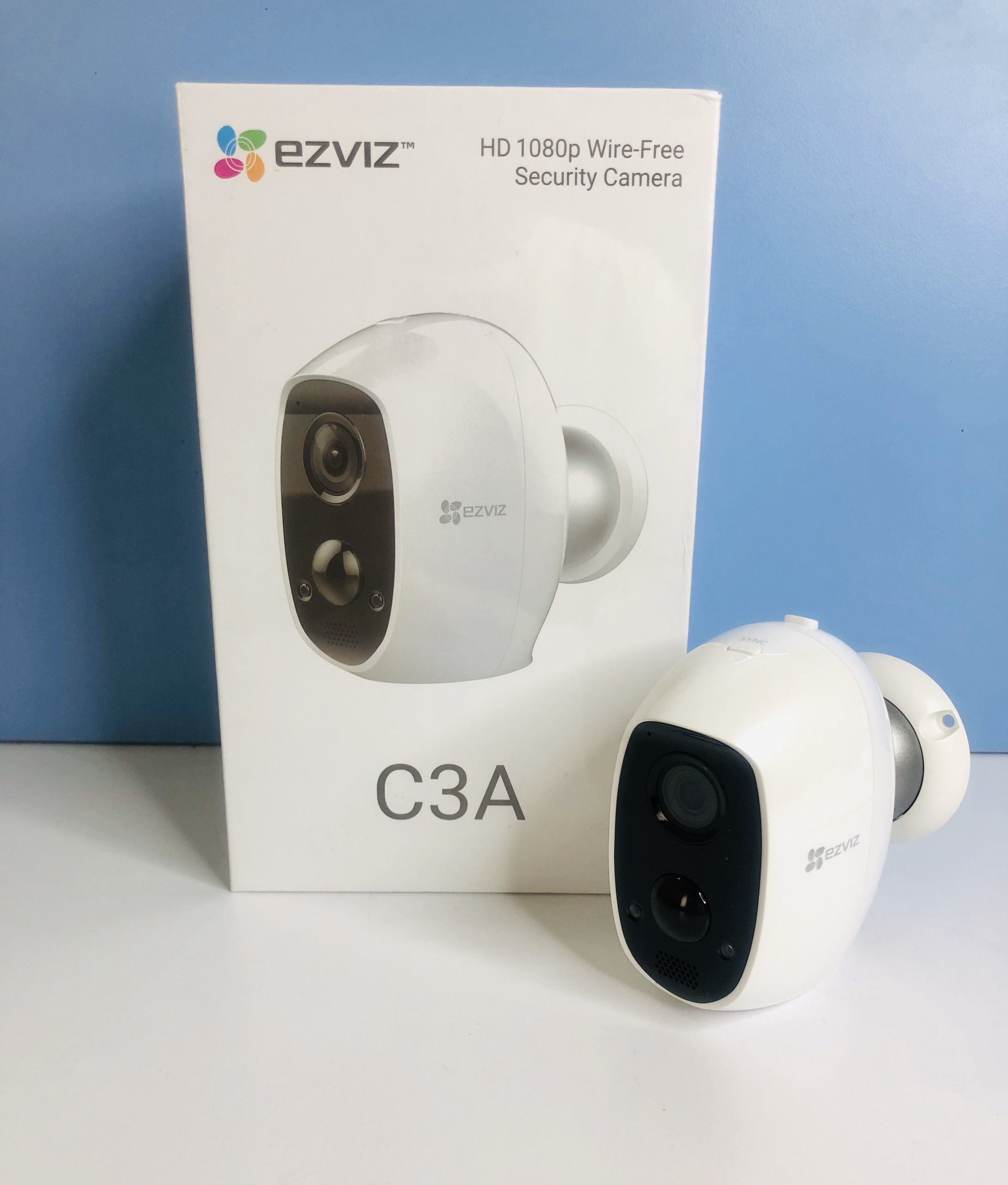 Camera Ip Wifi Ezviz C3A  Full HD 1080P (Pin Sạc) - Hàng Chính Hãng