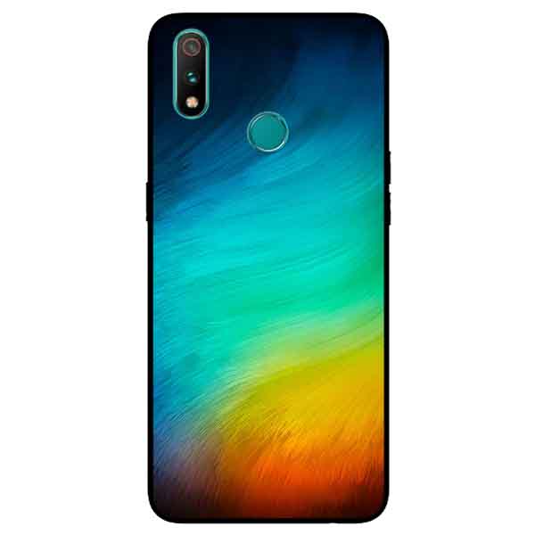 Ốp Lưng in cho Realme 3 Pro Mẫu MÀU SẮC 5 - Hàng Chính Hãng