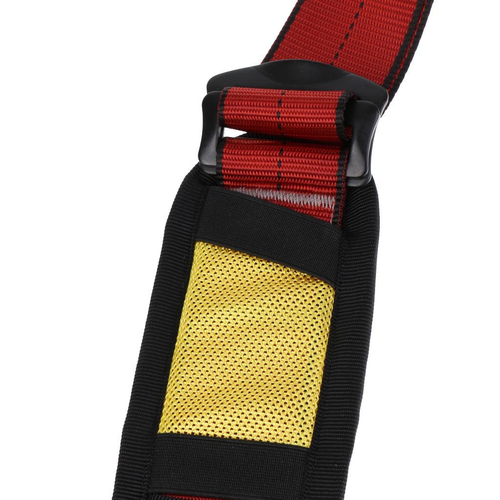 Professional Shoulder Strap for Climbing Seat Harness with 60cm Fall Protection Rope