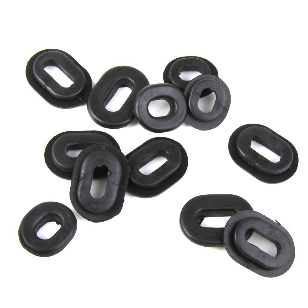 24Pcs Motorbike Fairing Side Cover Grommets for GS125 Suzuki CG125