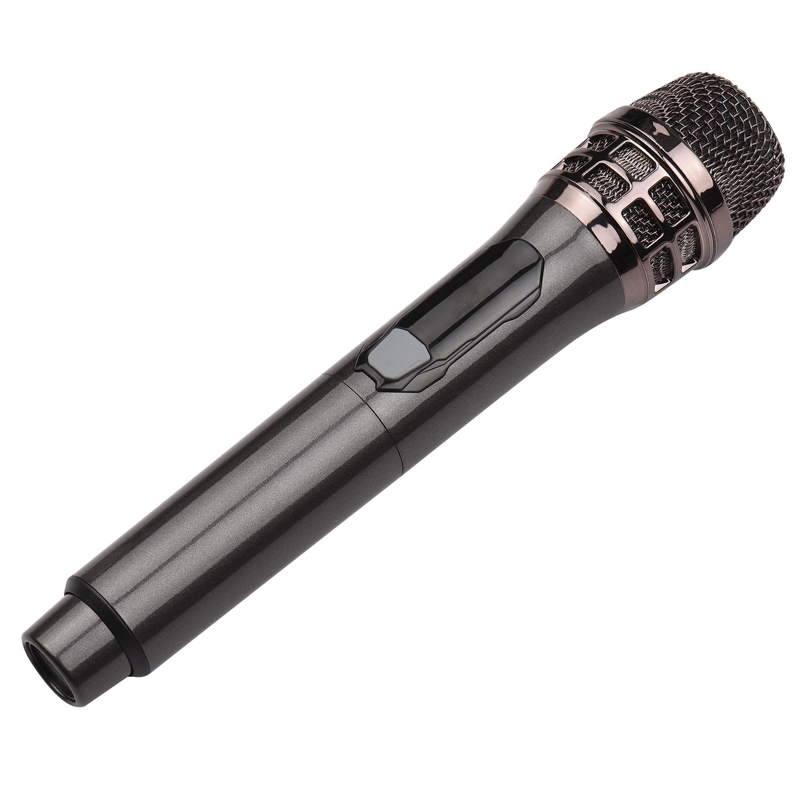 Hand-held UHF Wireless Microphone 6.35mm Receiver Anti-interference Wireless Microphone Conference Karaoke Microphone