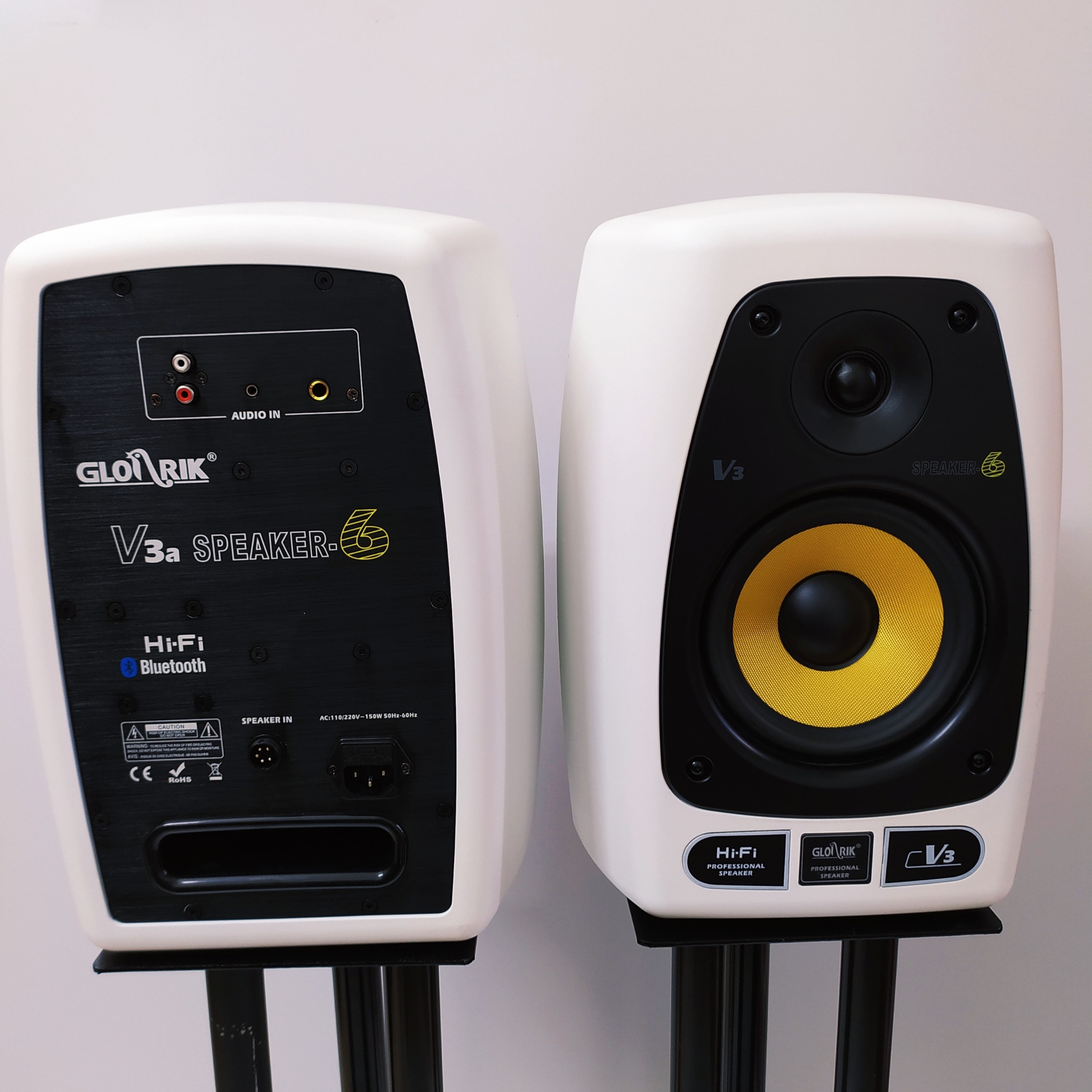 Dàn âm thanh giải trí tại gia Hifi Speaker Glorik V3AB (Bluetooth Stereo) - Hàng chính hãng