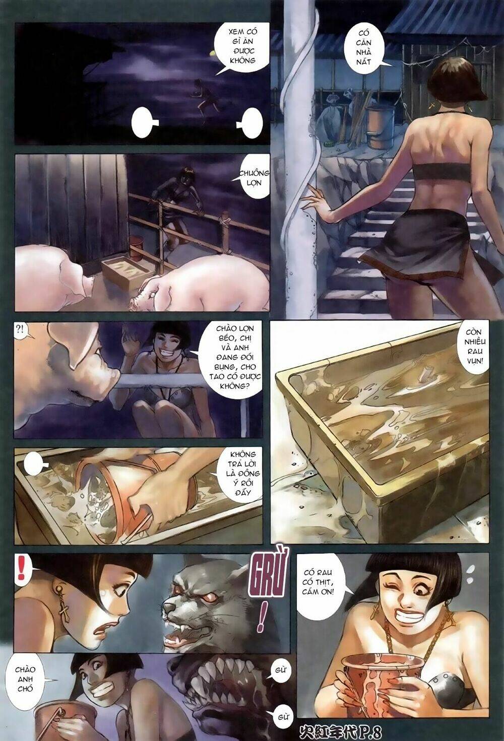 hỏa hồng niên đại hắc cốt đường chapter 87 7