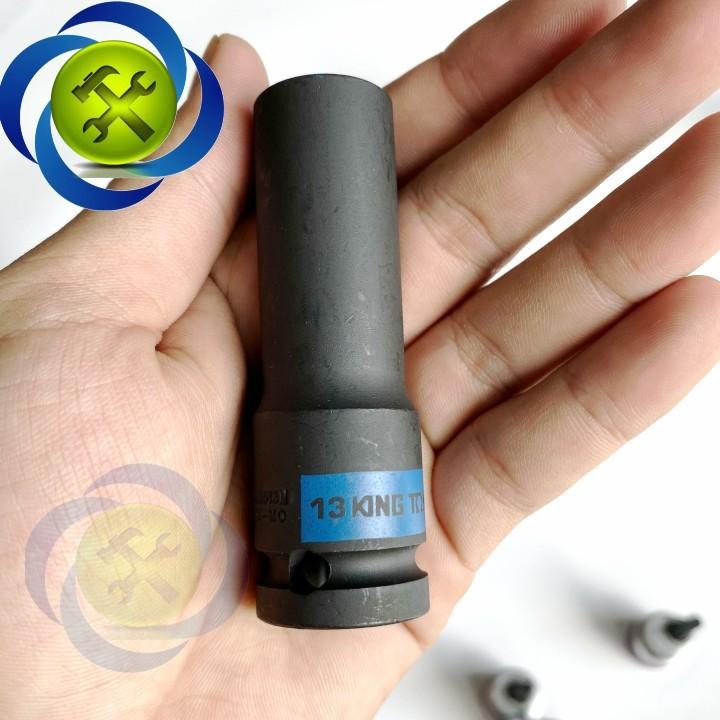 Tuýp 13mm đen dài 80mm Kingtony 443513M loại 1/2 6 cạnh